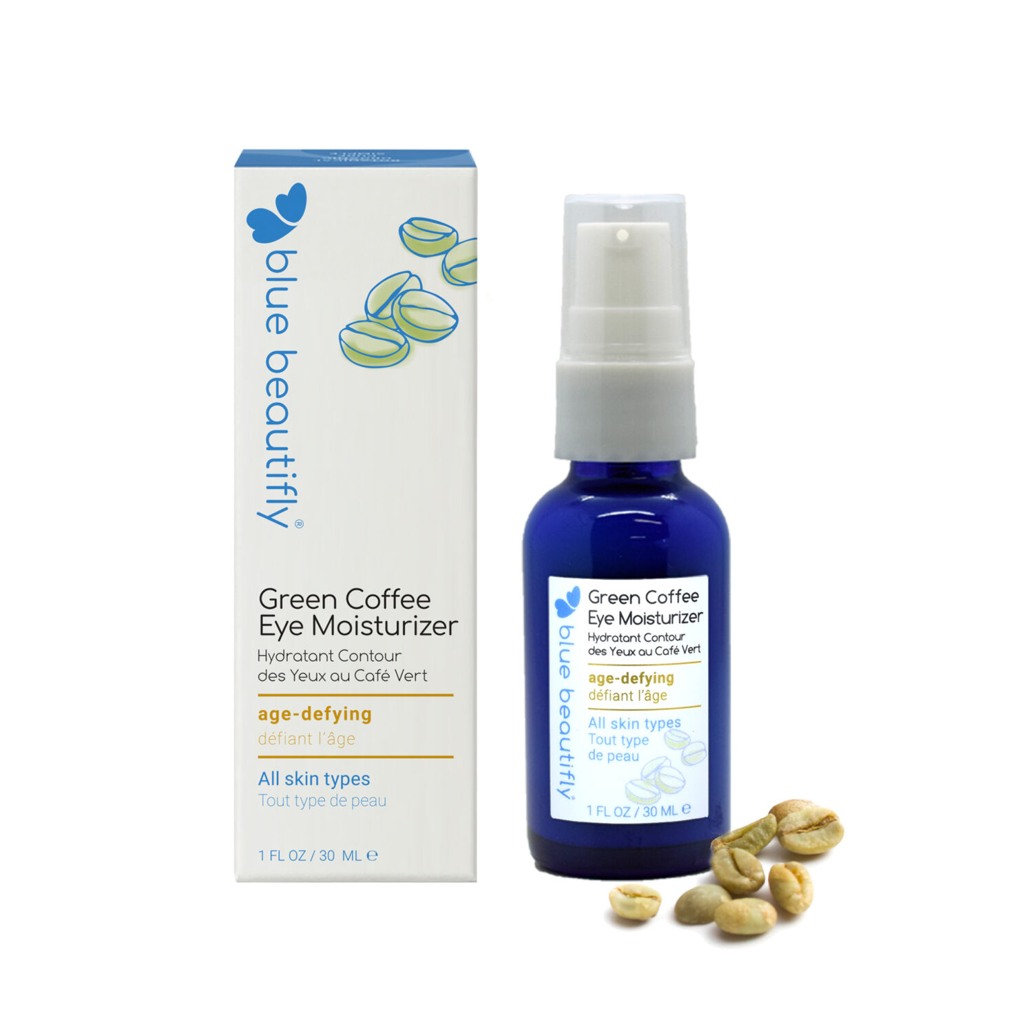 Blue Beautifly Green Coffee Eye Moisturizer