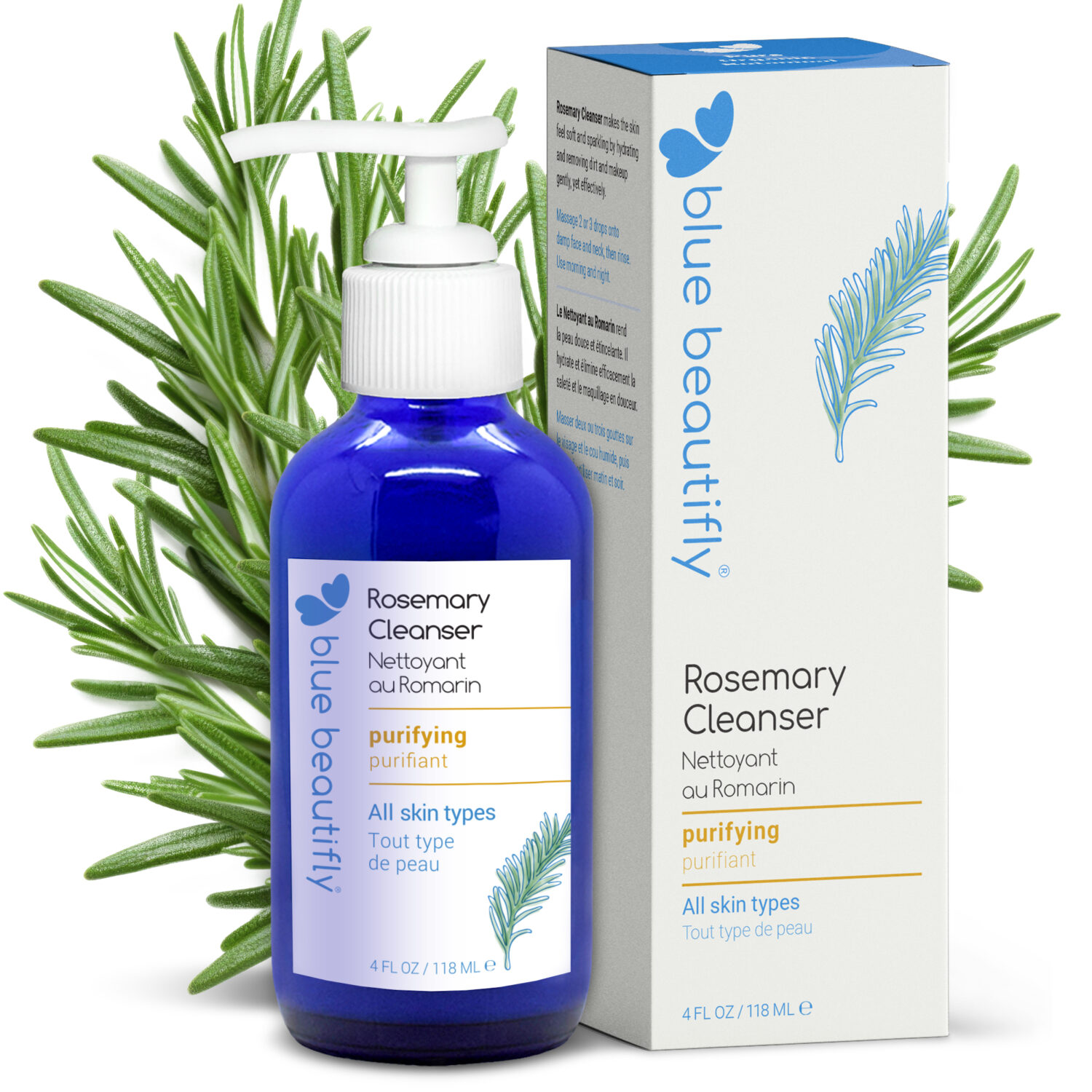 Blue Beautifly Rosemary Cleanser