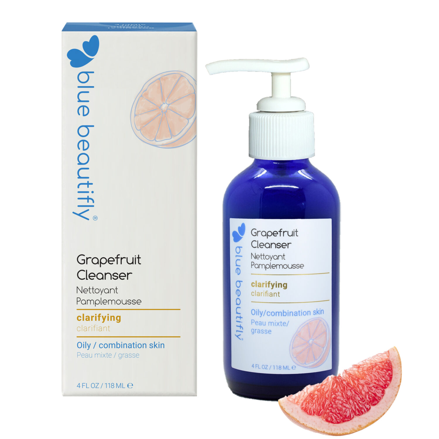 Blue Beautifly Grapefruit Cleanser