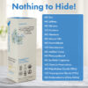 Blue Beautifly Organic Witch Hazel Toner full ingredients list
