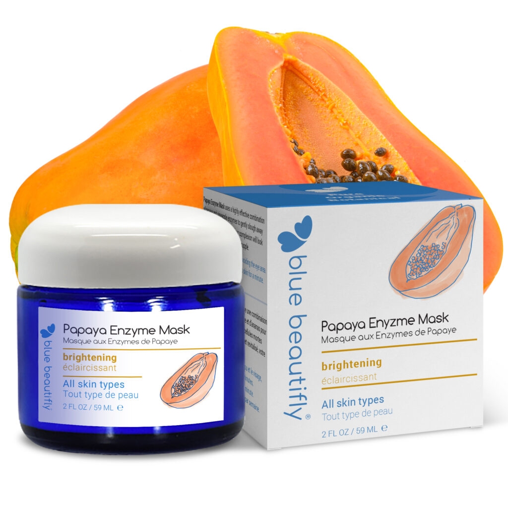 Papaya Enzyme Mask for A Naturally Radiant Complexion - Blue Beautifly