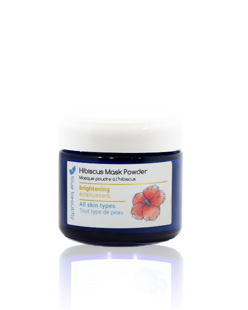 Blue Beautifly Hibiscus Mask Powder - Retail jar