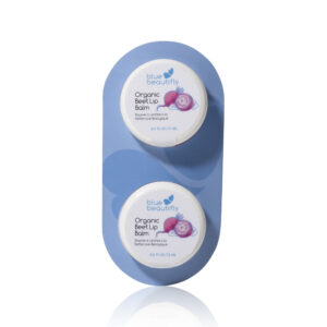 Blue Beautifly Organic Beet Lip Balm - Pack of 2