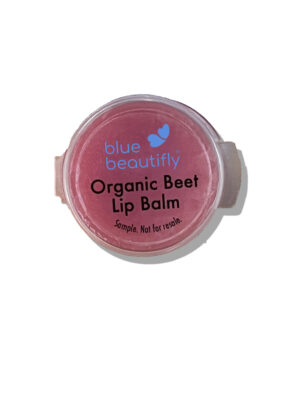 Blue Beautifly Organic Beet Lip Balm - Sample