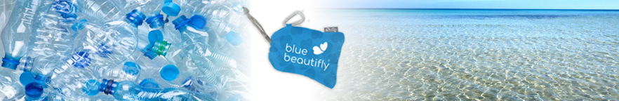 Blue Beautifly Forever bags help reduce waste and ocean pollution