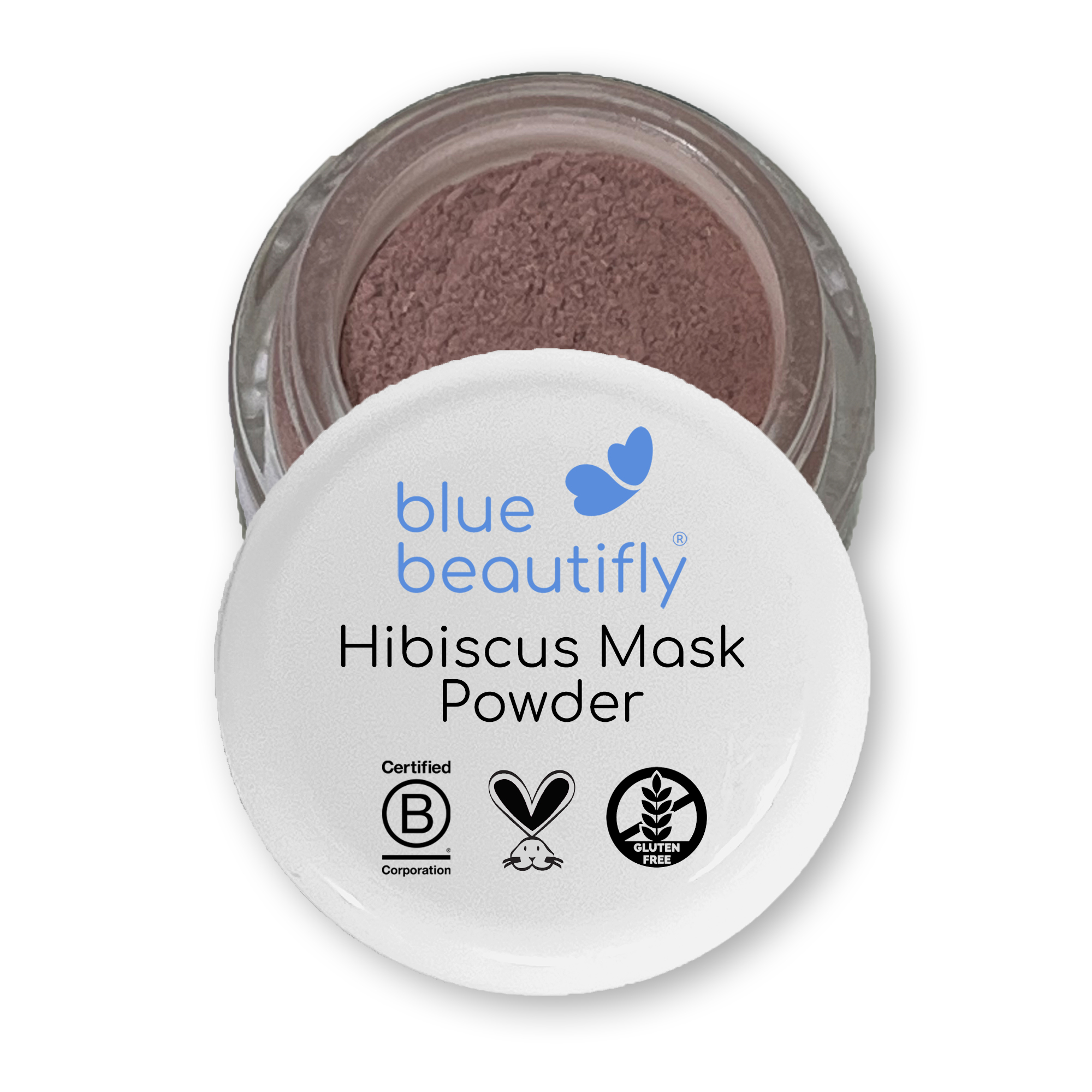 Hibiscus Mask Powder: Natural Beauty Treatment at Home - Blue